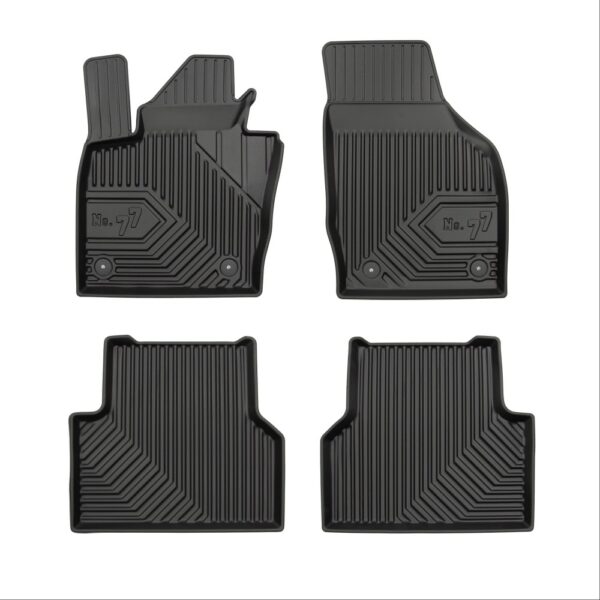 ALL IN POINT Πατάκια Αυτοκινήτου No77 Σκαφάκια για Audi Q3 2011-2018 4τμχ Frogum - Frogum