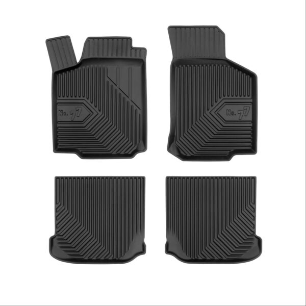 ALL IN POINT Πατάκια Αυτοκινήτου No77 Σκαφάκια για Seat Leon 1999-2005 Toledo 1998-2005 Octavia 4 1996-2010 VW Golf 4 1997-2003 4τχ Frogum - Frogum