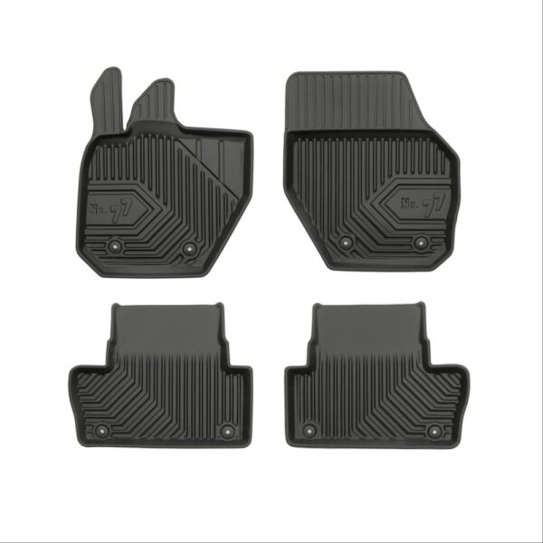 ALL IN POINT Πατάκια Αυτοκινήτου No77 Σκαφάκια για Volvo XC60 2008-2017 4τμχ Frogum - Frogum