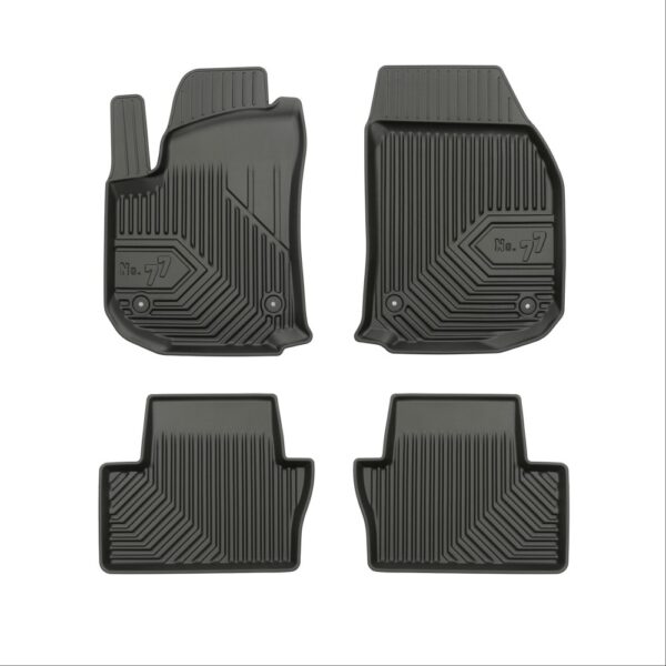 ALL IN POINT Πατάκια Αυτοκινήτου No77 Σκαφάκια για Opel Zafira B 2005-2014 4τμχ Frogum - Frogum