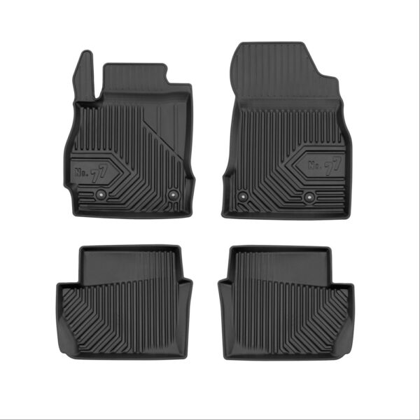 ALL IN POINT Πατάκια Αυτοκινήτου No77 Σκαφάκια για Mazda 2 2007-2014 4τμχ Frogum - Frogum