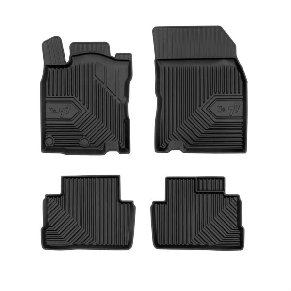 ALL IN POINT Πατάκια Αυτοκινήτου No77 Σκαφάκια για Nissan Qashqai 2013-2021 4τμχ Frogum - Frogum