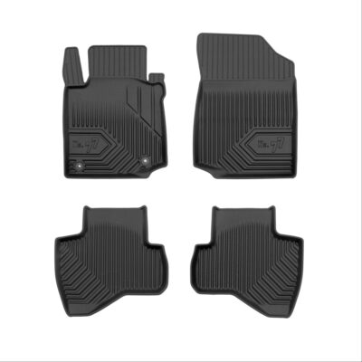 ALL IN POINT Πατάκια Αυτοκινήτου No77 Σκαφάκια για Peugeot 107 2005-2014 4τμχ Frogum - Frogum