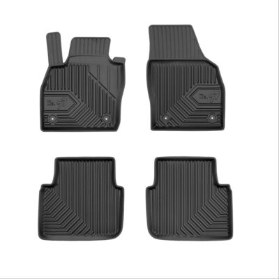ALL IN POINT Πατάκια Αυτοκινήτου No77 Σκαφάκια για Skoda Kamiq 2019-> 4τμχ Frogum - Frogum