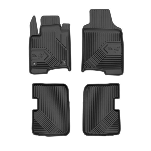 ALL IN POINT Πατάκια Αυτοκινήτου No77 Σκαφάκια για Fiat Panda (Όχι Hybrid) 2012-> 4τμχ Frogum - Frogum