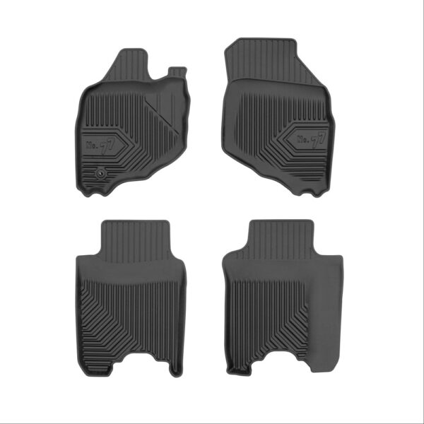 ALL IN POINT Πατάκια Αυτοκινήτου No77 Σκαφάκια για Honda Jazz 2001-2008 4τμχ Frogum - Frogum