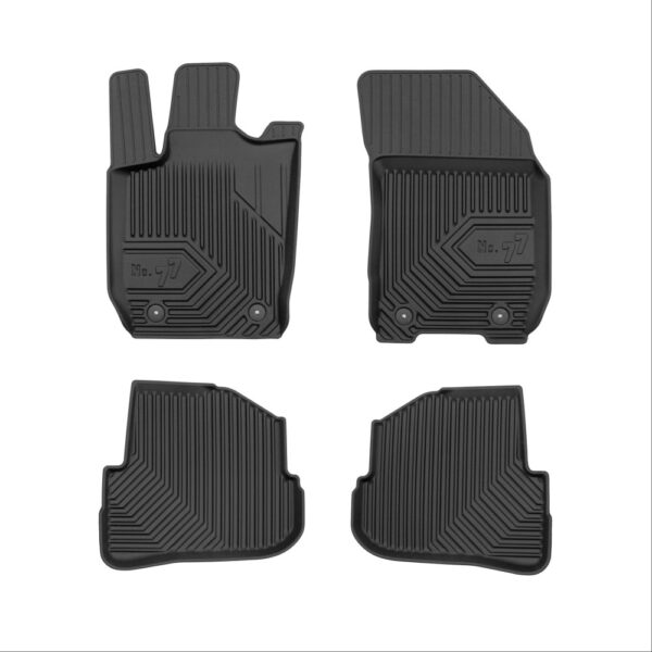 ALL IN POINT Πατάκια Αυτοκινήτου No77 Σκαφάκια για Audi A1 Sportback (Pre-facelift) 2012-2014 3τμχ Frogum - Frogum