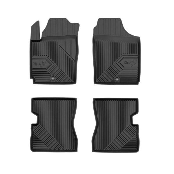 ALL IN POINT Πατάκια Αυτοκινήτου No77 Σκαφάκια για Kia Picanto 2003-2011 4τμχ Frogum - Frogum