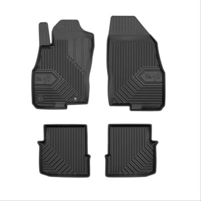 ALL IN POINT Πατάκια Αυτοκινήτου No77 Σκαφάκια για Fiat Punto Evo 3D 2009-2012 4τμχ Frogum - Frogum