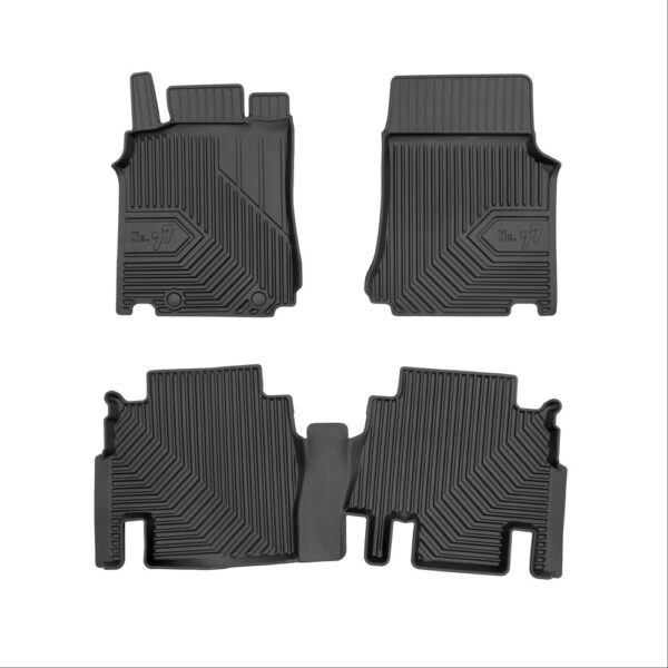 ALL IN POINT Πατάκια Αυτοκινήτου No77 Σκαφάκια για Mercedes Vaneo W414 2001-2005 3τμχ Frogum - Frogum