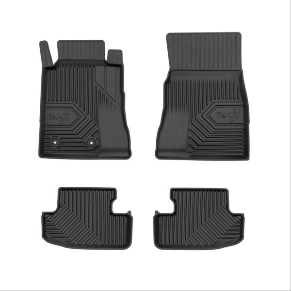 ALL IN POINT Πατάκια Αυτοκινήτου No77 Σκαφάκια για Ford Mustang 2014-2023 4τμχ Frogum - Frogum