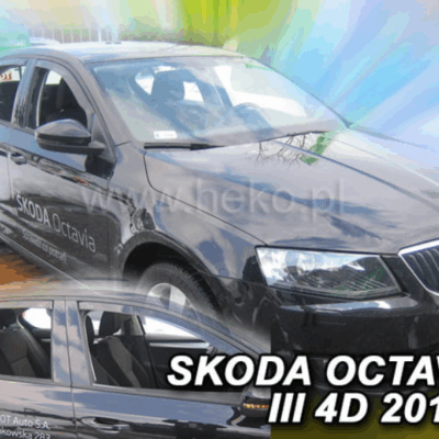 ALL IN POINT ΑΝΕΜΟΘΡΑΥΣΤΕΣ ΓΙΑ SKODA OCTAVIA 3 A7 4/5D 2013+ LTB ΣΕΤ ΑΥΤΟΚΙΝΗΤΟΥ ΑΠΟ ΕΥΚΑΜΠΤΟ ΦΙΜΕ ΠΛΑΣΤΙΚΟ HEKO - 4 ΤΕΜ. - AIN-130844 iluma.GR