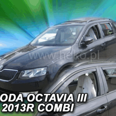 ALL IN POINT ΑΝΕΜΟΘΡΑΥΣΤΕΣ ΓΙΑ SKODA OCTAVIA 3 A7 2013+ SW / COMBI 5D ΣΕΤ ΑΥΤΟΚΙΝΗΤΟΥ ΑΠΟ ΕΥΚΑΜΠΤΟ ΦΙΜΕ ΠΛΑΣΤΙΚΟ HEKO - 4 ΤΕΜ. - AIN-130845 iluma.GR