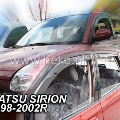 ALL IN POINT ΑΝΕΜΟΘΡΑΥΣΤΕΣ ΓΙΑ DAIHATSU SIRION 5D 1998-2005 ΖΕΥΓΑΡΙ ΑΠΟ ΕΥΚΑΜΠΤΟ ΦΙΜΕ ΠΛΑΣΤΙΚΟ HEKO - 2 ΤΕΜ. - AIN-45556 iluma.GR