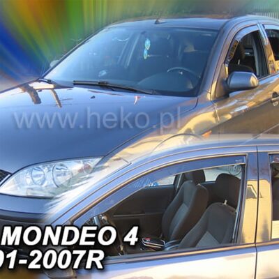 ALL IN POINT ΑΝΕΜΟΘΡΑΥΣΤΕΣ ΓΙΑ FORD MONDEO MK3 4D 2001-2007 ΖΕΥΓΑΡΙ ΑΠΟ ΕΥΚΑΜΠΤΟ ΦΙΜΕ ΠΛΑΣΤΙΚΟ HEKO - 2 ΤΕΜ. - AIN-16207 iluma.GR