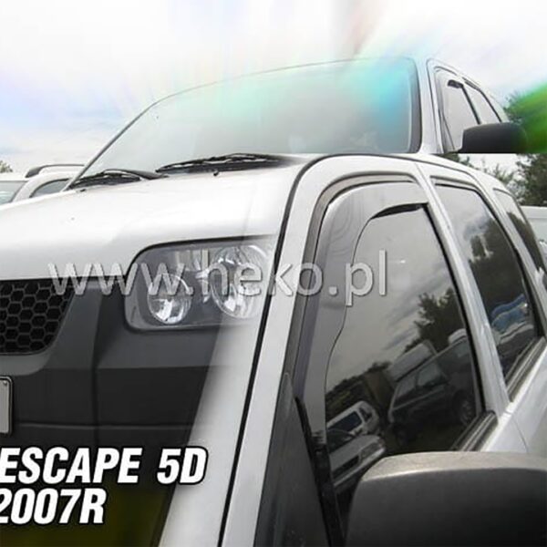 ALL IN POINT ΑΝΕΜΟΘΡΑΥΣΤΕΣ ΓΙΑ FORD ESCAPE 2000-2007 / MAVERICK XLT 2000-2007 / MAZDA TRIBUTE 5D 2001-2007 ΖΕΥΓΑΡΙ ΑΠΟ ΕΥΚΑΜΠΤΟ ΦΙΜΕ ΠΛΑΣΤΙΚΟ HEKO - 2 ΤΕΜ. - AIN-16218 iluma.GR