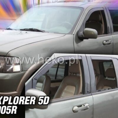 ALL IN POINT ΑΝΕΜΟΘΡΑΥΣΤΕΣ ΓΙΑ FORD EXPLORER 3 5D 2002-2005 ΖΕΥΓΑΡΙ ΑΠΟ ΕΥΚΑΜΠΤΟ ΦΙΜΕ ΠΛΑΣΤΙΚΟ HEKO - 2 ΤΕΜ. - AIN-16224 iluma.GR