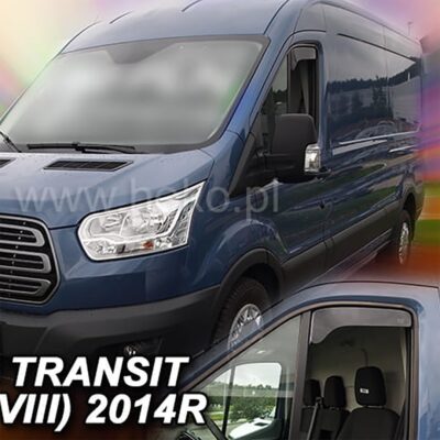 ALL IN POINT ΑΝΕΜΟΘΡΑΥΣΤΕΣ ΓΙΑ FORD TRANSIT 8 2013+ ΚΟΝΤΟ ΖΕΥΓΑΡΙ ΑΠΟ ΕΥΚΑΜΠΤΟ ΦΙΜΕ ΠΛΑΣΤΙΚΟ HEKO - 2 ΤΕΜ. - AIN-136147 iluma.GR