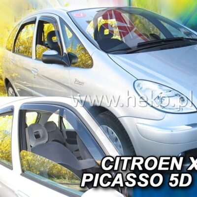 ALL IN POINT ΑΝΕΜΟΘΡΑΥΣΤΕΣ ΓΙΑ CITROEN XSARA PICASSO 5D 1999-2012 ΖΕΥΓΑΡΙ ΑΠΟ ΕΥΚΑΜΠΤΟ ΦΙΜΕ ΠΛΑΣΤΙΚΟ HEKO - 2 ΤΕΜ. - AIN-16089 iluma.GR