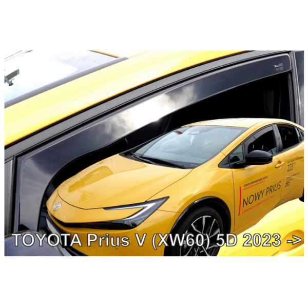 ALL IN POINT ΑΝΕΜΟΘΡΑΥΣΤΕΣ ΓΙΑ TOYOTA PRIUS XW60 5D 2023+ ΣΕΤ ΑΥΤΟΚΙΝΗΤΟΥ ΑΠΟ ΕΥΚΑΜΠΤΟ ΦΙΜΕ ΠΛΑΣΤΙΚΟ HEKO - 4 ΤΕΜ. - AIN-179513 iluma.GR