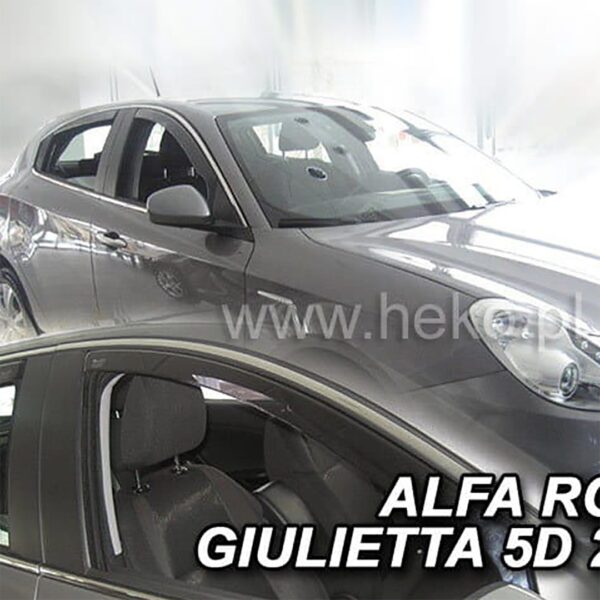 ALL IN POINT ΑΝΕΜΟΘΡΑΥΣΤΕΣ ΓΙΑ ALFA ROMEO GIULIETTA 5D 2010- ΖΕΥΓΑΡΙ ΑΠΟ ΕΥΚΑΜΠΤΟ ΦΙΜΕ ΠΛΑΣΤΙΚΟ HEKO - 2 ΤΕΜ. - AIN-124237 iluma.GR