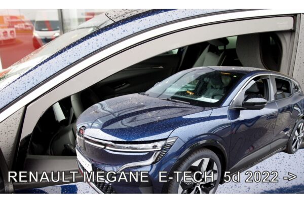ALL IN POINT ΑΝΕΜΟΘΡΑΥΣΤΕΣ ΓΙΑ RENAULT MEGANE E-TECH 5D 2022+ ΣΕΤ ΑΥΤΟΚΙΝΗΤΟΥ ΑΠΟ ΕΥΚΑΜΠΤΟ ΦΙΜΕ ΠΛΑΣΤΙΚΟ HEKO - 4 ΤΕΜ. - AIN-174474 iluma.GR