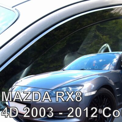 ALL IN POINT ΑΝΕΜΟΘΡΑΥΣΤΕΣ ΓΙΑ MAZDA RX8 4D 2003-2012 COUPE ΖΕΥΓΑΡΙ ΑΠΟ ΕΥΚΑΜΠΤΟ ΦΙΜΕ ΠΛΑΣΤΙΚΟ HEKO - 2 ΤΕΜ. - AIN-177386 iluma.GR