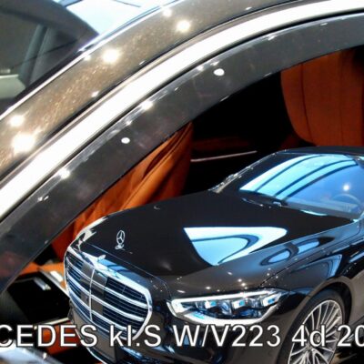 ALL IN POINT ΑΝΕΜΟΘΡΑΥΣΤΕΣ ΓΙΑ MERCEDES S W223 /V223 4D 2020+ ΖΕΥΓΑΡΙ ΑΠΟ ΕΥΚΑΜΠΤΟ ΦΙΜΕ ΠΛΑΣΤΙΚΟ HEKO - 2 ΤΕΜ. - AIN-176435 iluma.GR