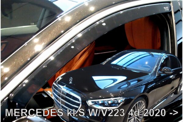 ALL IN POINT ΑΝΕΜΟΘΡΑΥΣΤΕΣ ΓΙΑ MERCEDES S W223 /V223 4D 2020+ ΖΕΥΓΑΡΙ ΑΠΟ ΕΥΚΑΜΠΤΟ ΦΙΜΕ ΠΛΑΣΤΙΚΟ HEKO - 2 ΤΕΜ. - AIN-176435 iluma.GR