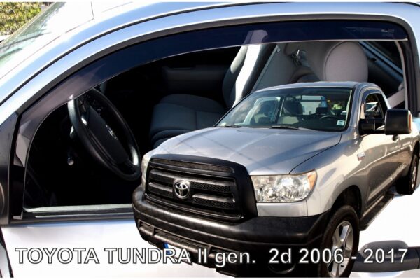 ALL IN POINT ΑΝΕΜΟΘΡΑΥΣΤΕΣ ΓΙΑ TOYOTA TUNDRA 2D 2006-2017 ΖΕΥΓΑΡΙ ΑΠΟ ΕΥΚΑΜΠΤΟ ΦΙΜΕ ΠΛΑΣΤΙΚΟ HEKO - 2 ΤΕΜ. - AIN-176439 iluma.GR