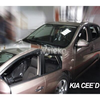 ALL IN POINT ΑΝΕΜΟΘΡΑΥΣΤΕΣ ΓΙΑ KIA CEED 5D 2007-2012 ΖΕΥΓΑΡΙ ΑΠΟ ΕΥΚΑΜΠΤΟ ΦΙΜΕ ΠΛΑΣΤΙΚΟ HEKO - 2 ΤΕΜ. - AIN-16323 iluma.GR