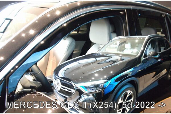 ALL IN POINT ΑΝΕΜΟΘΡΑΥΣΤΕΣ ΓΙΑ MERCEDES GLC X254 5D 2022+ - ΣΕΤ ΑΥΤΟΚΙΝΗΤΟΥ ΑΠΟ ΕΥΚΑΜΠΤΟ ΦΙΜΕ ΠΛΑΣΤΙΚΟ HEKO - 4 ΤΕΜ. - AIN-174914 iluma.GR