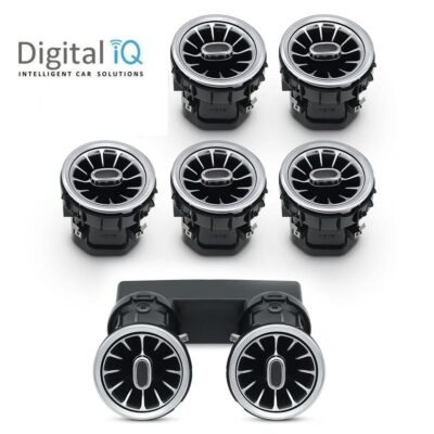 AIN-120001 - Digital iQ - DIQ AMBIENT 8176 CD AIR VENTS BENZ C-GLC (Digital iQ Turbine Air Vent Ambient Light Kit MERCEDES C - GLC mod. 2015> - ALL IN POINT - LEFKELIS.GR