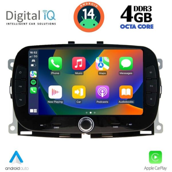 DIGITAL IQ BLG 498_CPA (7" DECK) MULTIMEDIA SYSTEM for FIAT 500 mod. 2016> - Image 2