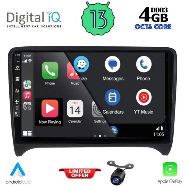 DIQ BXD 6009_CPA (9inc) MULTIMEDIA TABLET for AUDI TT mod. 2007-2015 - Image 2