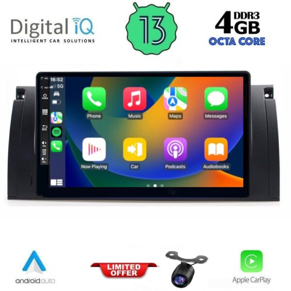 DIQ BXD 6045_CPA (9inc) MULTIMEDIA TABLET for BMW Series 5 (E39) mod. 1997-2005 | X5 (E53) mod. 1999-2006 - Image 2
