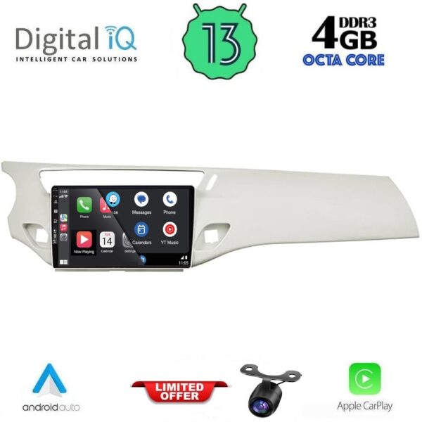 DIQ BXD 6092_CPA (9inc) MULTIMEDIA TABLET for CITROEN C3 - DS3 mod. 2009-2016 - Image 2