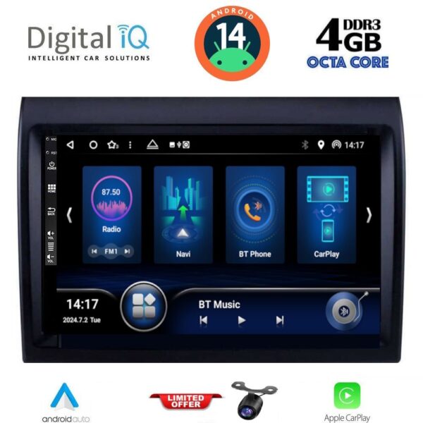 AIN-143570 - Digital iQ - DIQ BXD 6140_CPA (9inc) MULTIMEDIA TABLET for FIAT DUCATO mod. 2006-2011 - ALL IN POINT - LEFKELIS.GR
