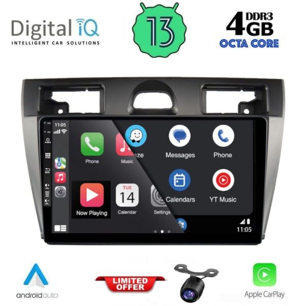 DIQ BXD 6153_CPA (9inc) MULTIMEDIA TABLET for FORD FIESTA mod. 2005-2008 - Image 2