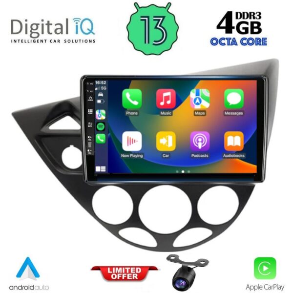 DIQ BXD 6169_CPA (9inc) MULTIMEDIA TABLET for FORD FOCUS mod. 1998-2004 - Image 2