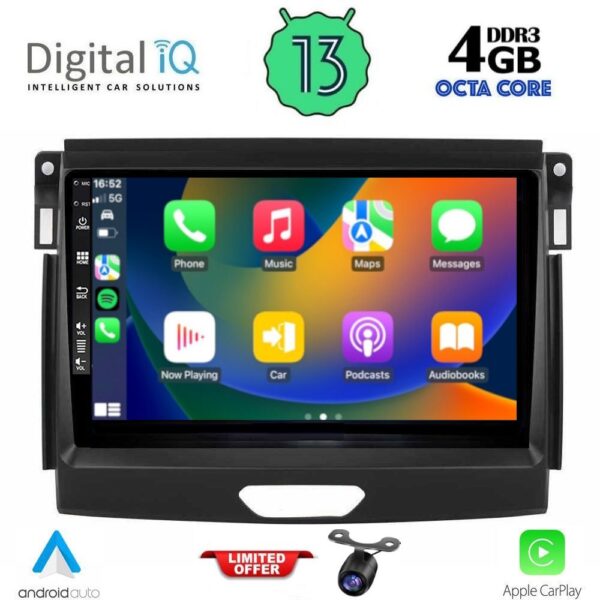 DIQ BXD 6172_CPA (9inc) MULTIMEDIA TABLET for FORD RANGER mod. 2015-2018 - Image 2