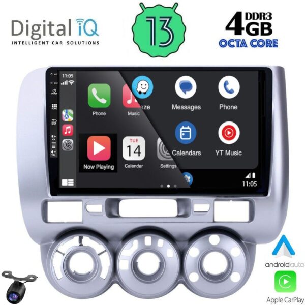 DIQ BXD 6210_CPA A/C (9inc) MULTIMEDIA TABLET for HONDA JAZZ mod. 2002-2008 - Image 2