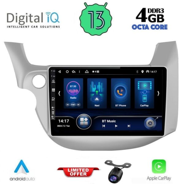 AIN-143713 - Digital iQ - DIQ BXD 6211_CPA (10inc) MULTIMEDIA TABLET for HONDA JAZZ mod. 2008-2012 - ALL IN POINT - LEFKELIS.GR