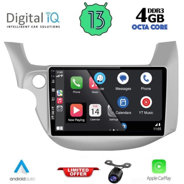 DIQ BXD 6211_CPA (10inc) MULTIMEDIA TABLET for HONDA JAZZ mod. 2008-2012 - Image 2
