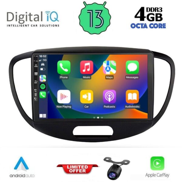 DIQ BXD 6223_CPA (9inc) MULTIMEDIA TABLET for HYUNDAI i10 mod. 2008-2013 - Image 2