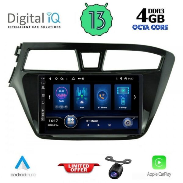 AIN-143503 - Digital iQ - DIQ BXD 6229_CPA (9inc) MULTIMEDIA TABLET for HYUNDAI i20 mod. 2014-2018 - ALL IN POINT - LEFKELIS.GR