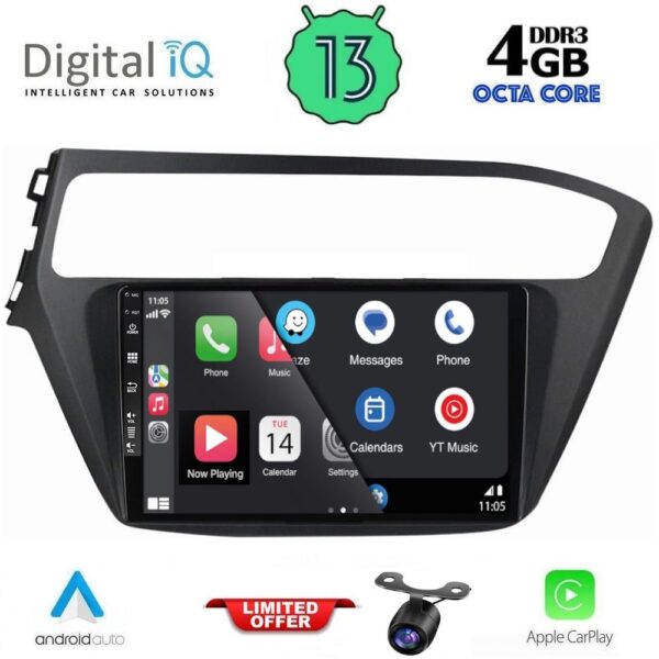 DIQ BXD 6230_CPA (9inc) MULTIMEDIA TABLET for HYUNDAI i20 mod. 2018-2021 - Image 2
