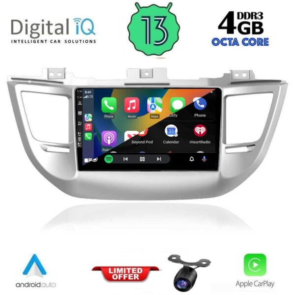 DIQ BXD 6243_CPA (9inc) MULTIMEDIA TABLET for HYUNDAI TUSCON mod. 2015-2019 - Image 2
