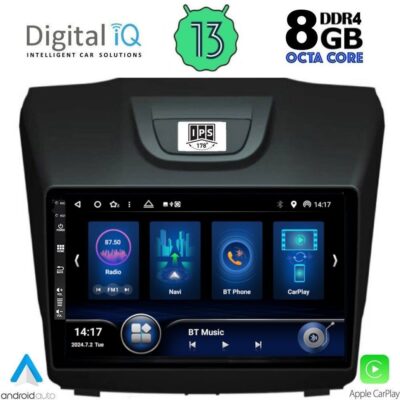 AIN-146433 - Digital iQ - DIQ BXD 8255_CPA (9inc) MULTIMEDIA TABLET for ISUZU DMAX mod. 2012-2020 - ALL IN POINT - LEFKELIS.GR