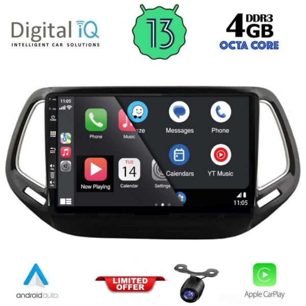 DIQ BXD 6278_CPA (10inc) MULTIMEDIA TABLET for JEEP COMPASS mod. 2016-2021 - Image 2